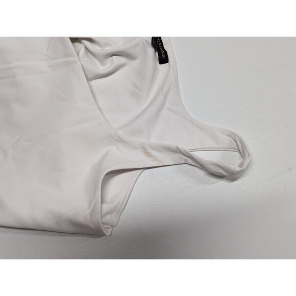 Banana Republic Large White Thong Bodysuit - Picture 3 of 7